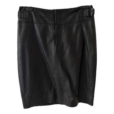 Isabel Marant Etoile Leather mid-length skirt - image 1