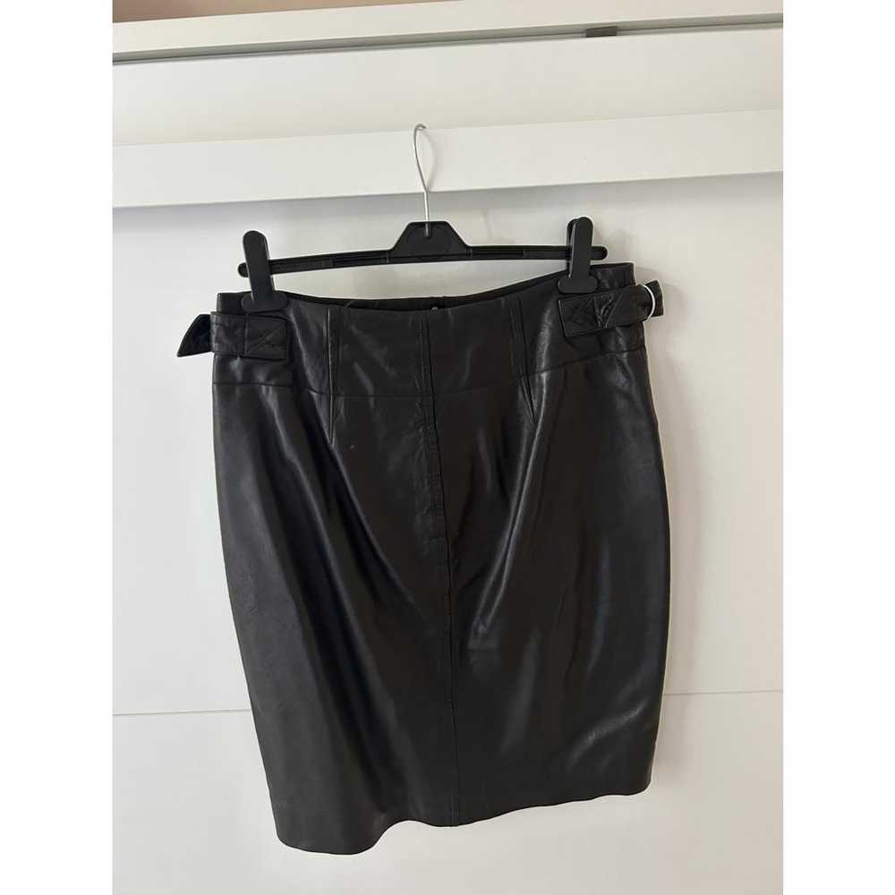 Isabel Marant Etoile Leather mid-length skirt - image 3