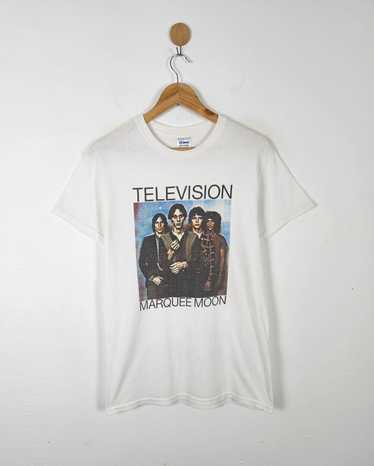 Band Tees × Rock T Shirt × Vintage Television Marq