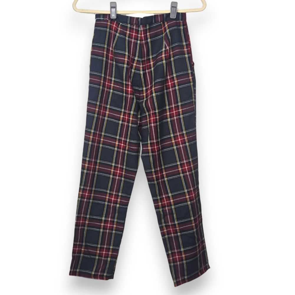 Urban Renewal XS Wmns Red Green Plaid Chino Pants… - image 2