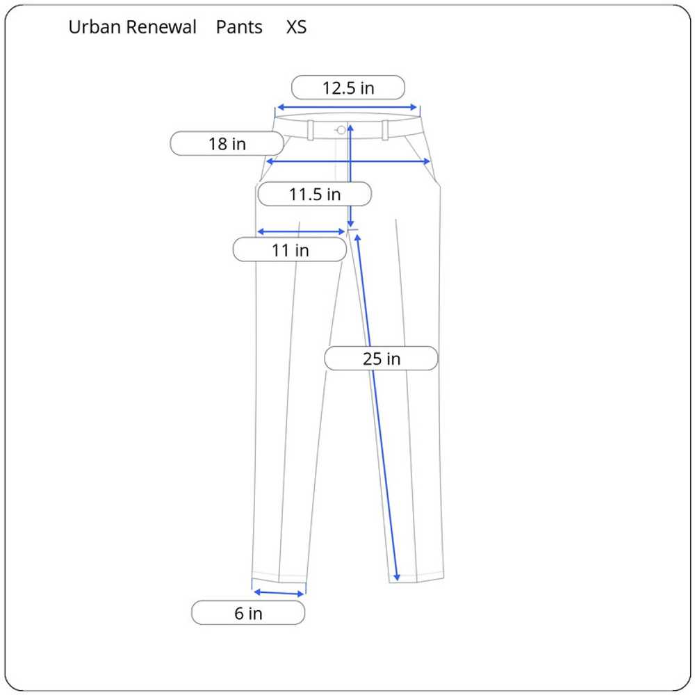 Urban Renewal XS Wmns Red Green Plaid Chino Pants… - image 5