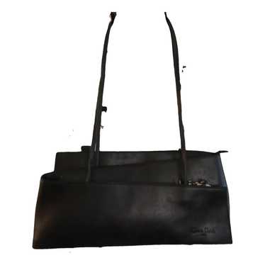 Non Signé / Unsigned Leather handbag