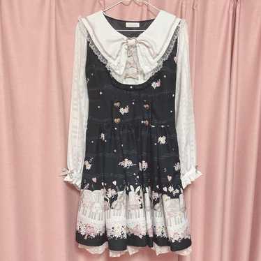 ♡LIZLISA Melody bunny柄ワンピース黒♡ LIZ LISA on X: 