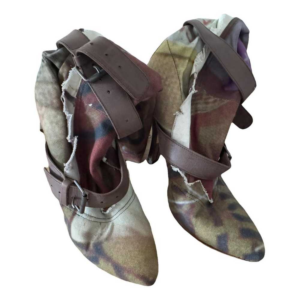 Vivienne Westwood Cloth western boots
