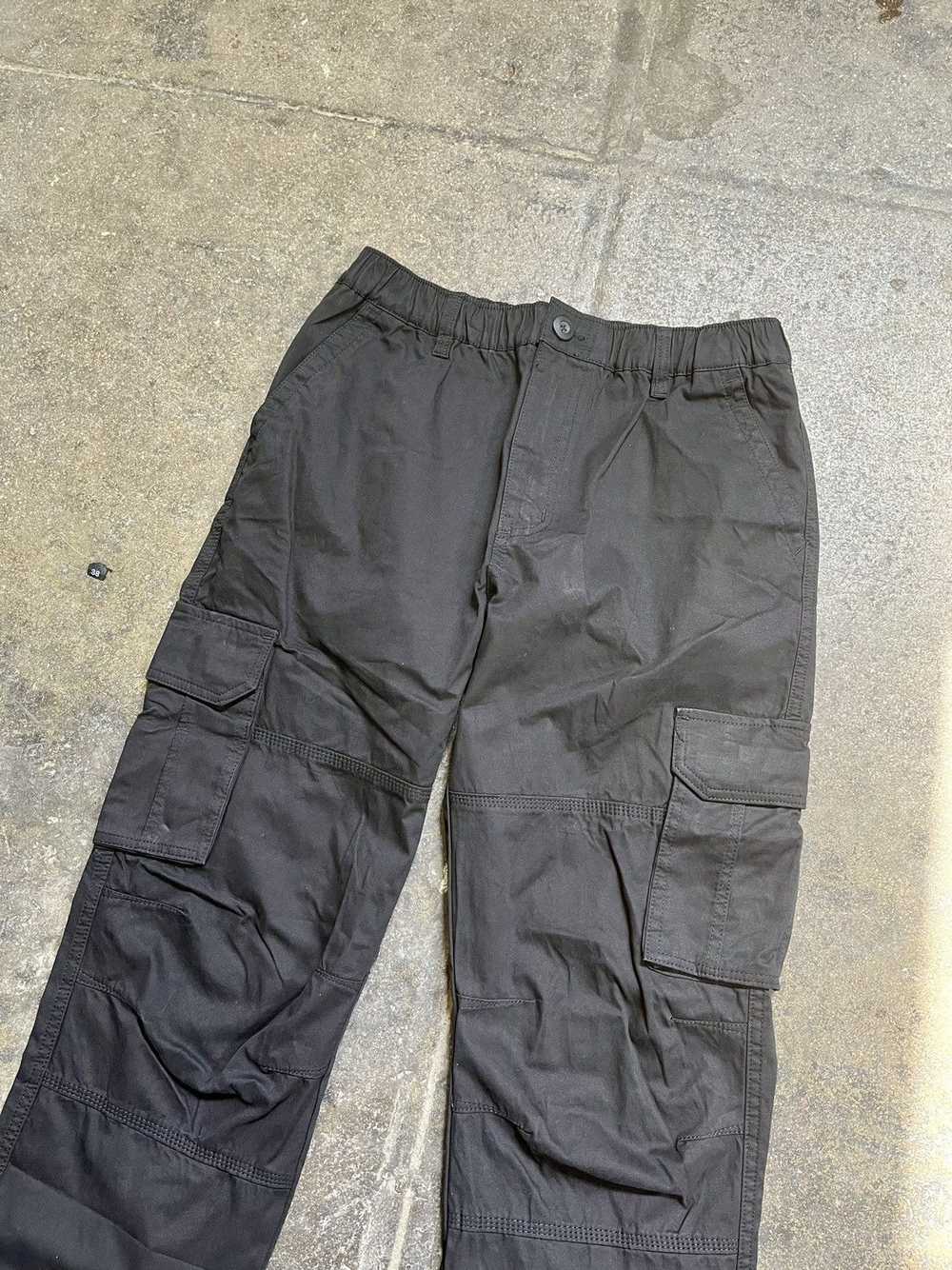 Streetwear × Vintage Vintage Cargo Pants Black - image 2