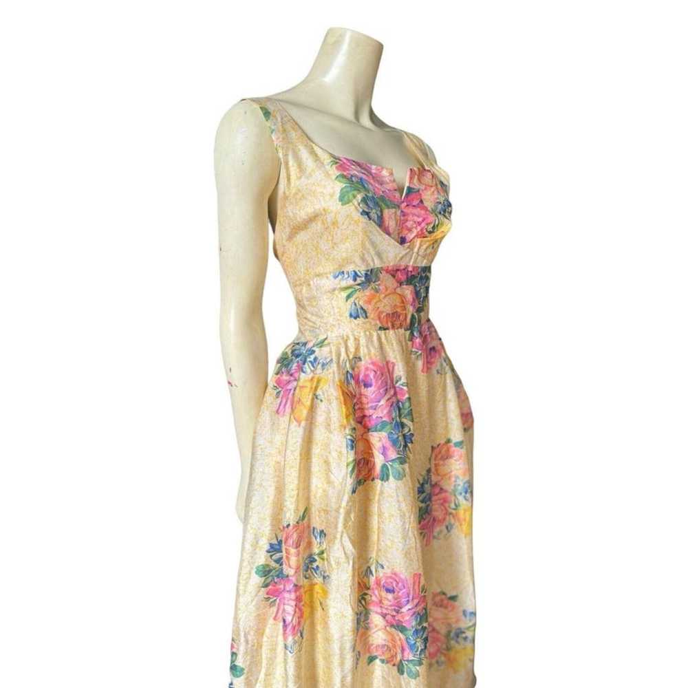 Non Signé / Unsigned Silk maxi dress - image 12