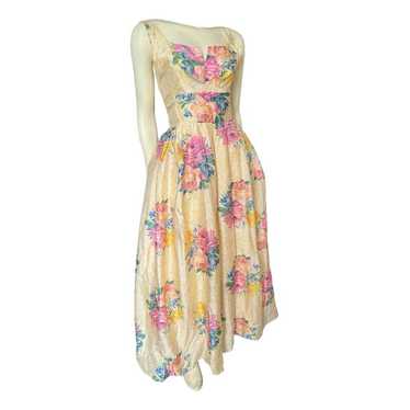 Non Signé / Unsigned Silk maxi dress - image 1