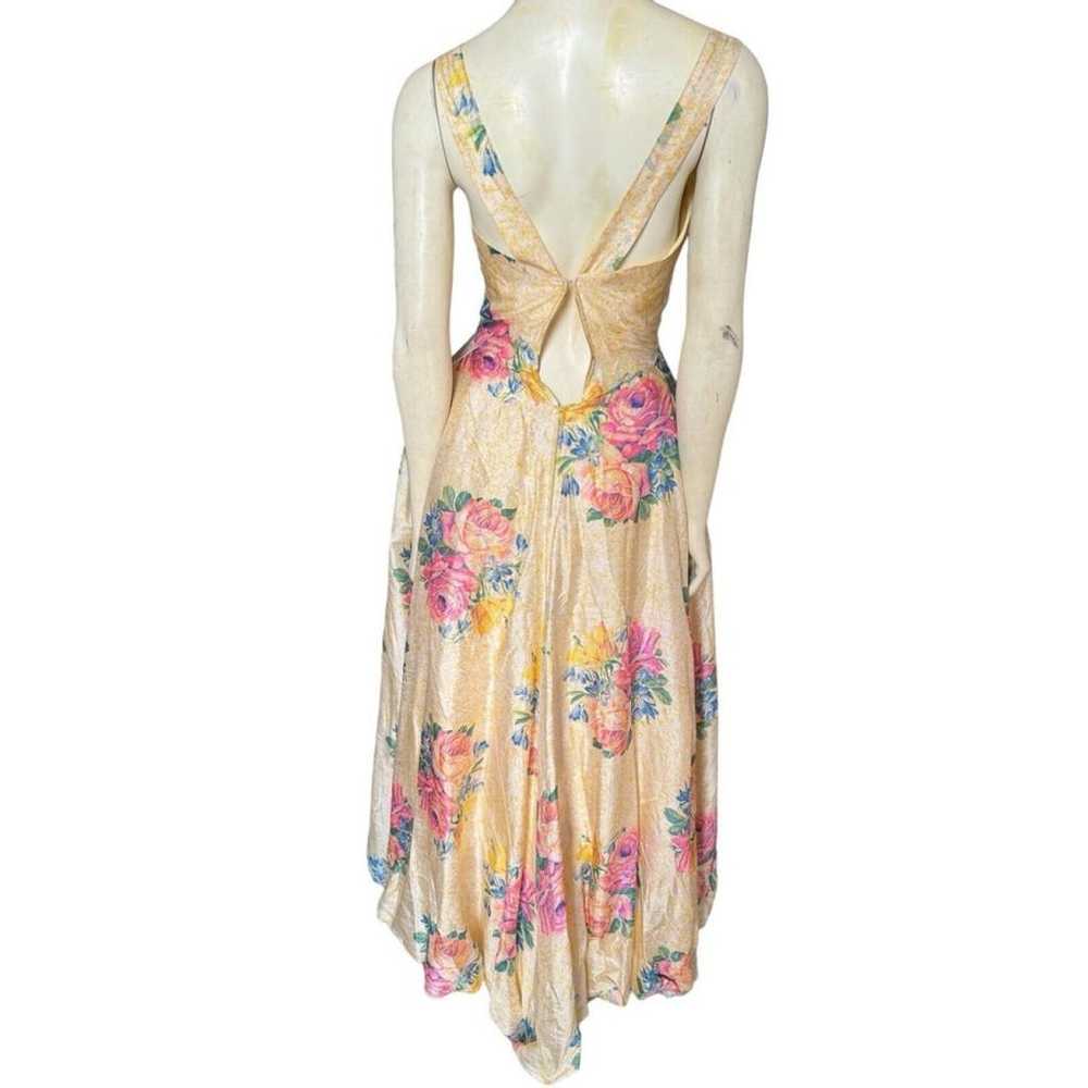 Non Signé / Unsigned Silk maxi dress - image 2