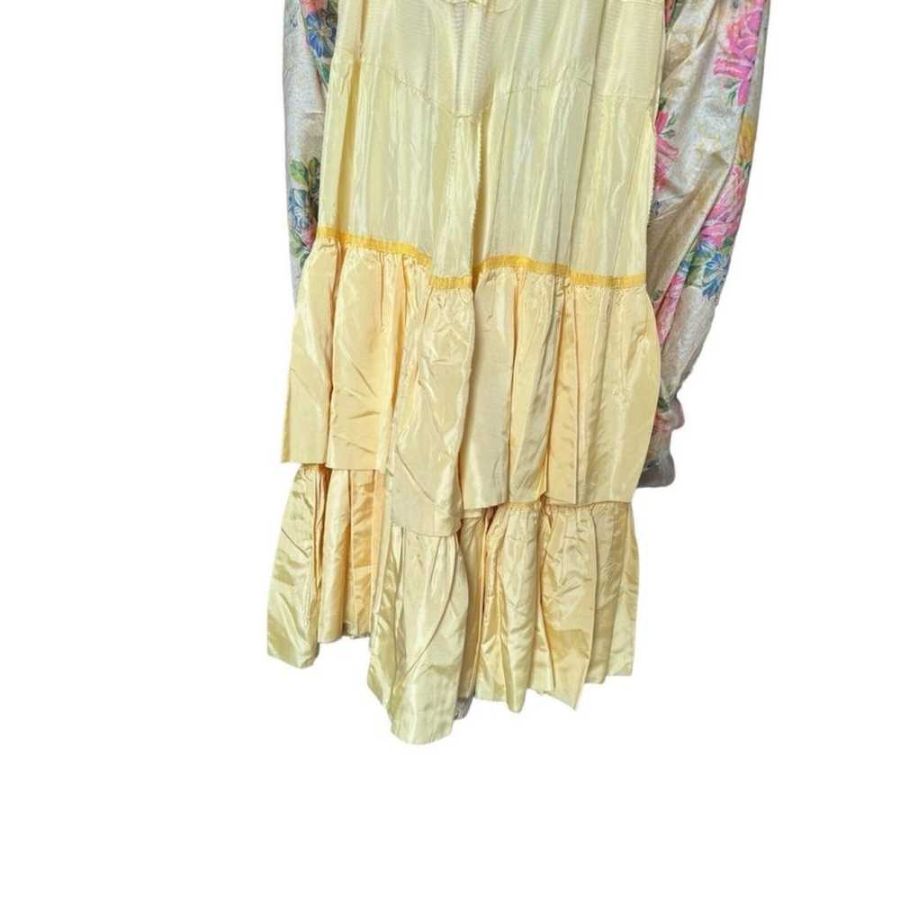 Non Signé / Unsigned Silk maxi dress - image 8