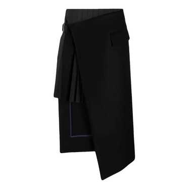 Sacai Wool mid-length skirt - image 1