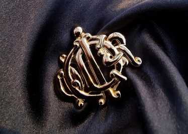 Christian dior logo brooch - Gem