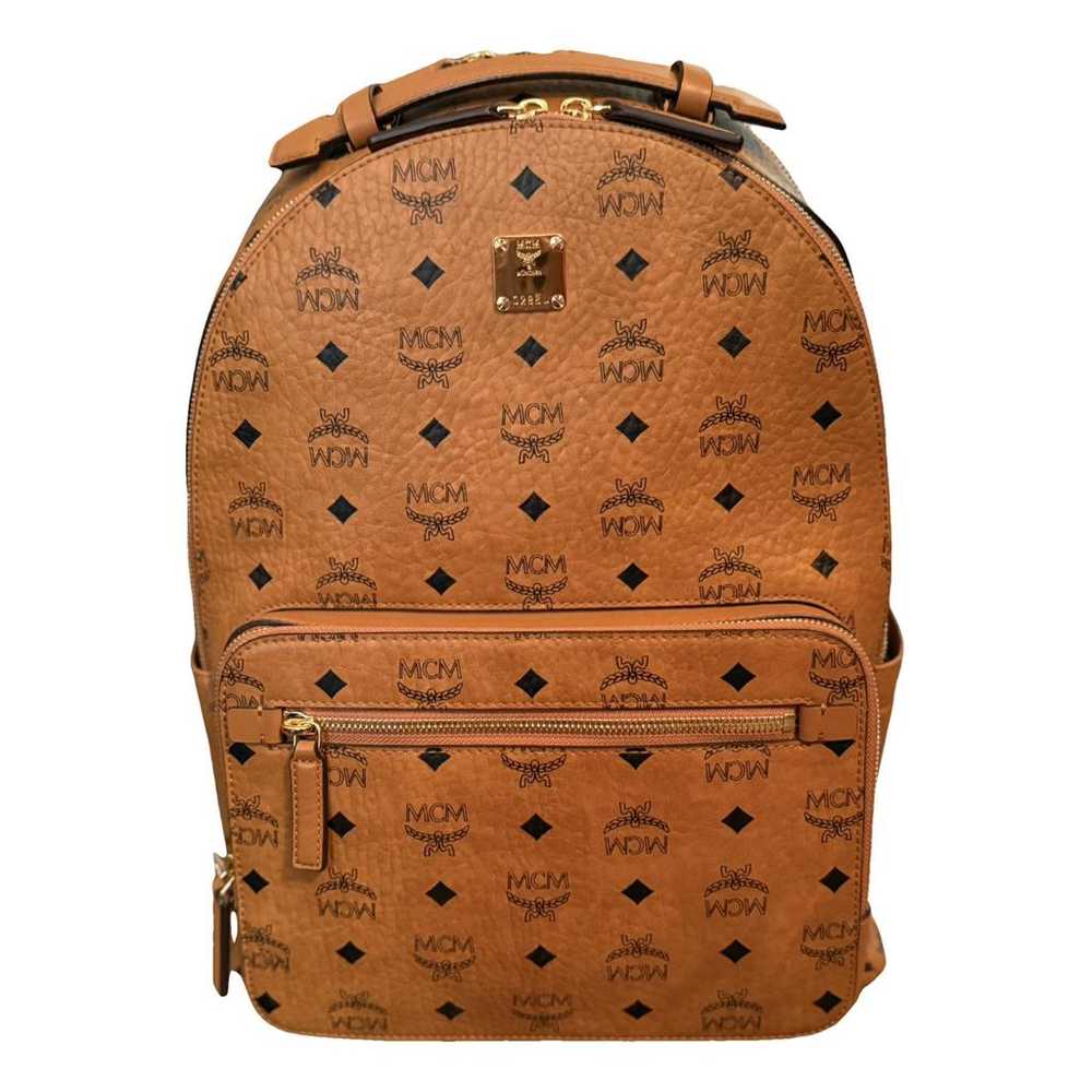 MCM Stark leather backpack - image 1