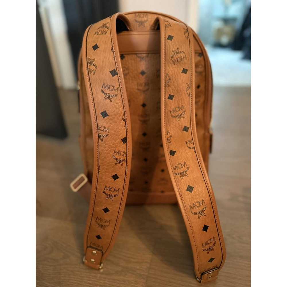 MCM Stark leather backpack - image 3