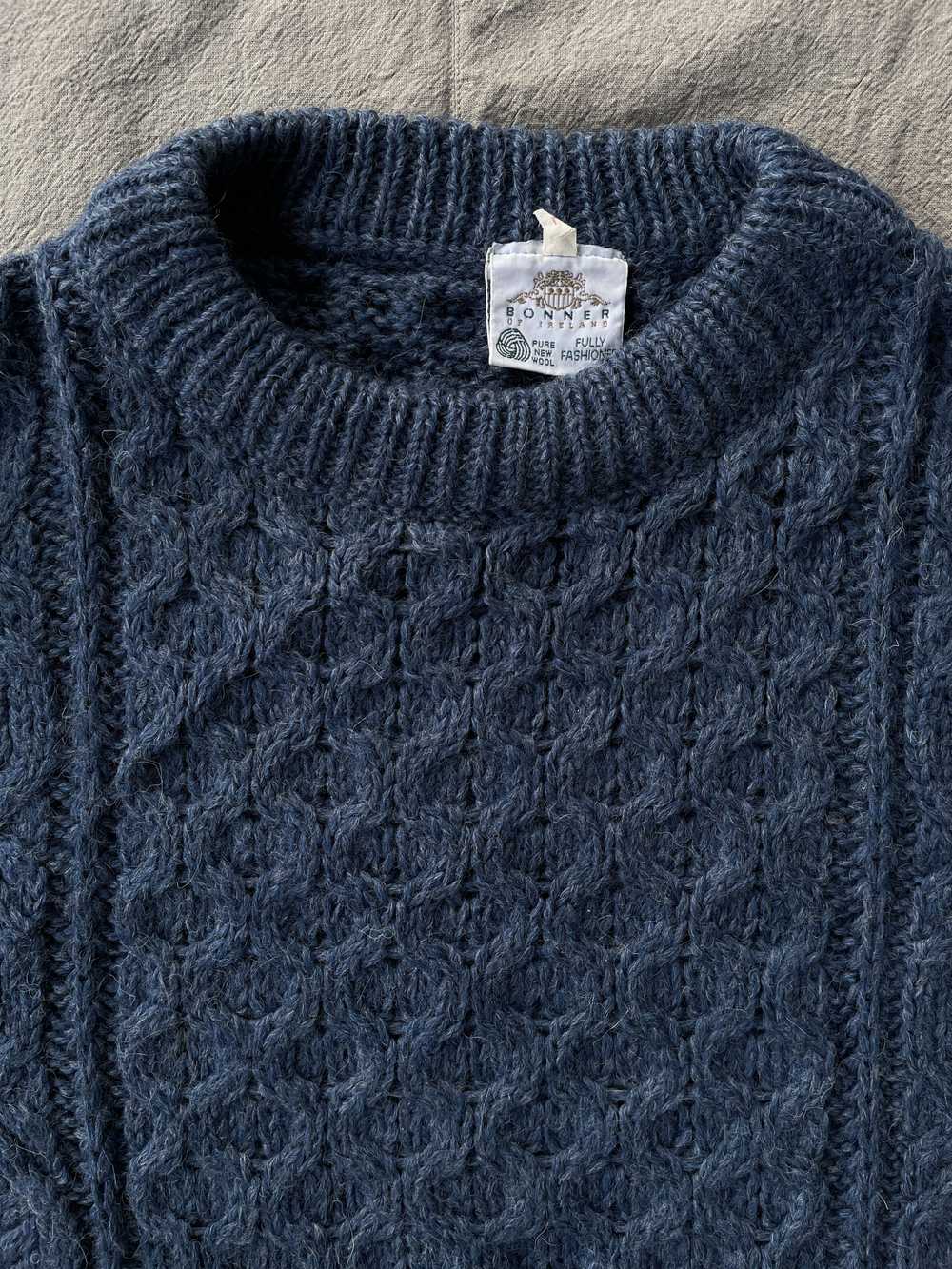 Vintage Bonner of Ireland cable knit sweater - image 4