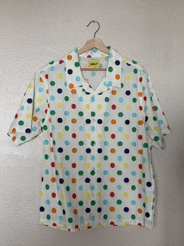 Golf Wang Polka Dot Button up