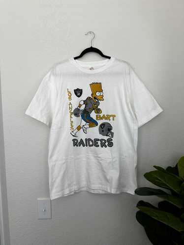 Oakland Raiders × The Simpsons × Vintage Vintage 9