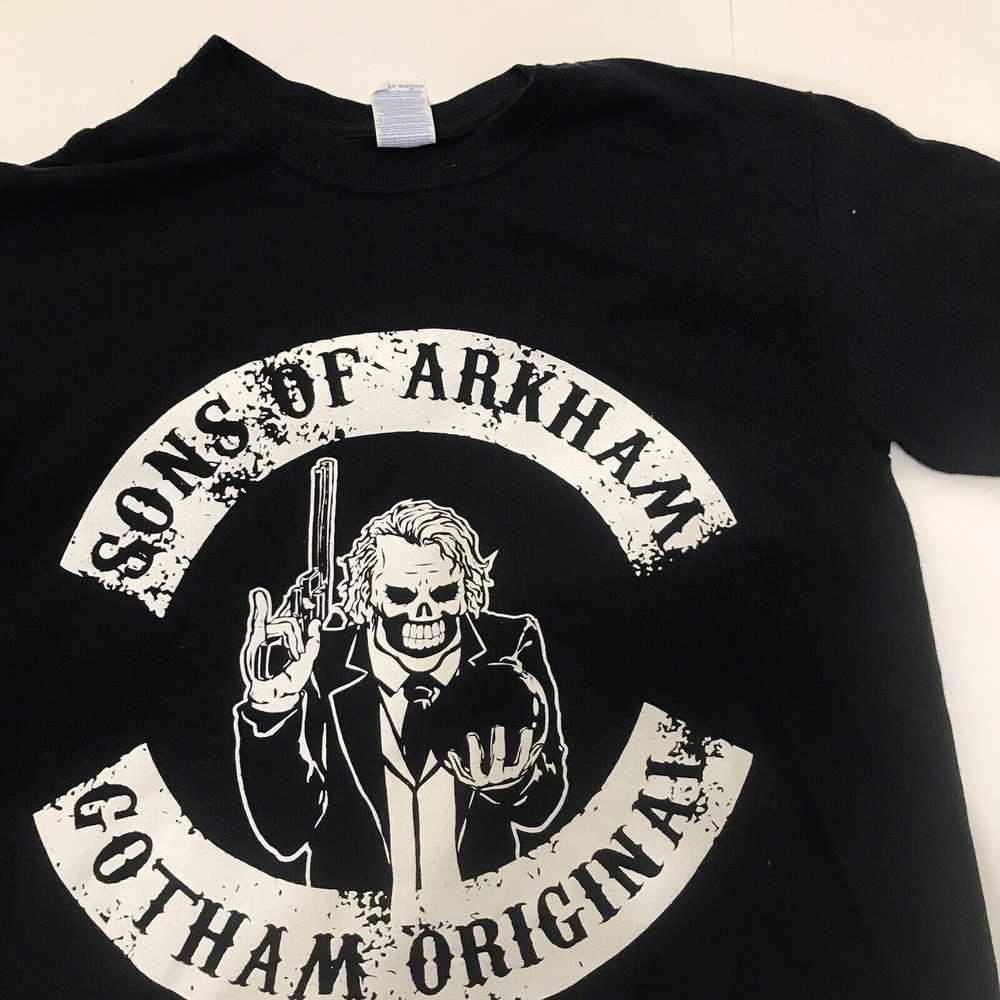 Gildan Sons of Arkham Gotham Original T-Shirt Men… - image 3