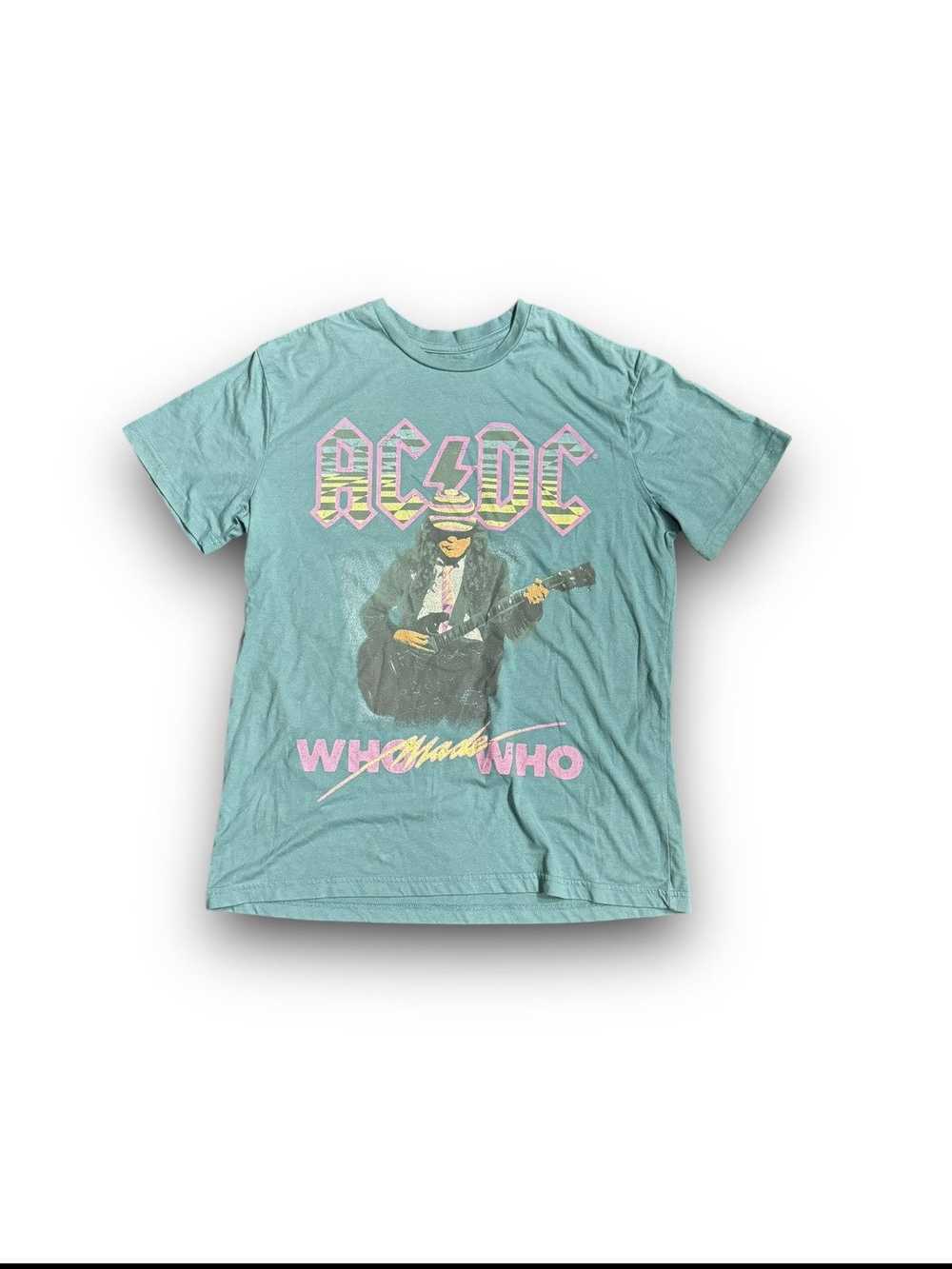 Ac/Dc × Band Tees AC/DC who made who album tour 2… - image 1