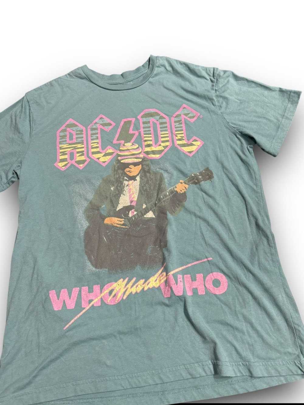 Ac/Dc × Band Tees AC/DC who made who album tour 2… - image 3