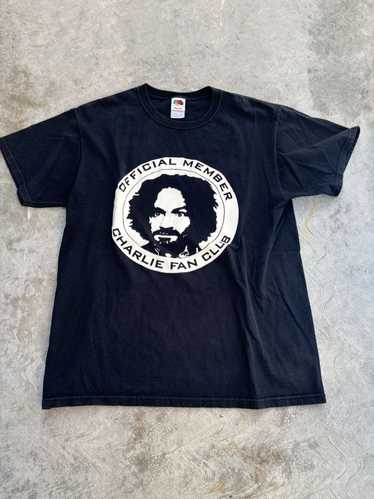 Vintage Charles Manson Mona Lisa Parody store Shirt