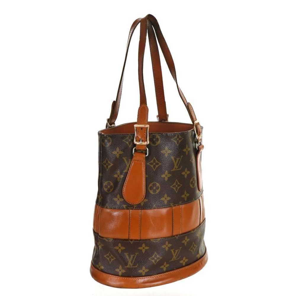 Louis Vuitton Bucket leather handbag - image 4