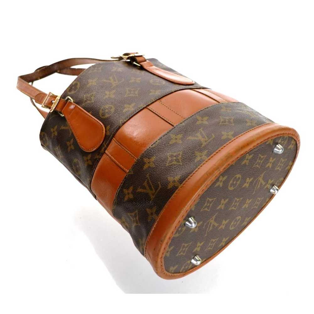 Louis Vuitton Bucket leather handbag - image 6