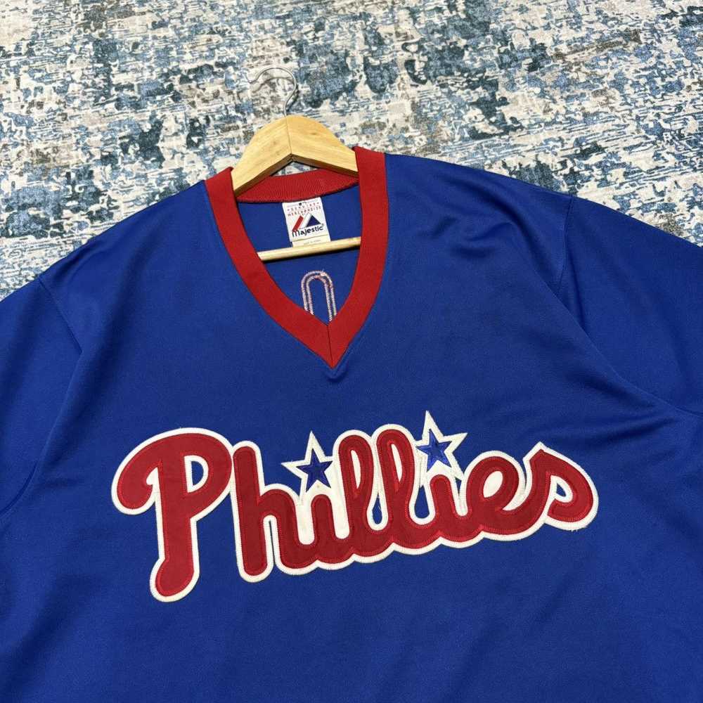 Jersey × Majestic × Vintage Vintage Phillies Maje… - image 2