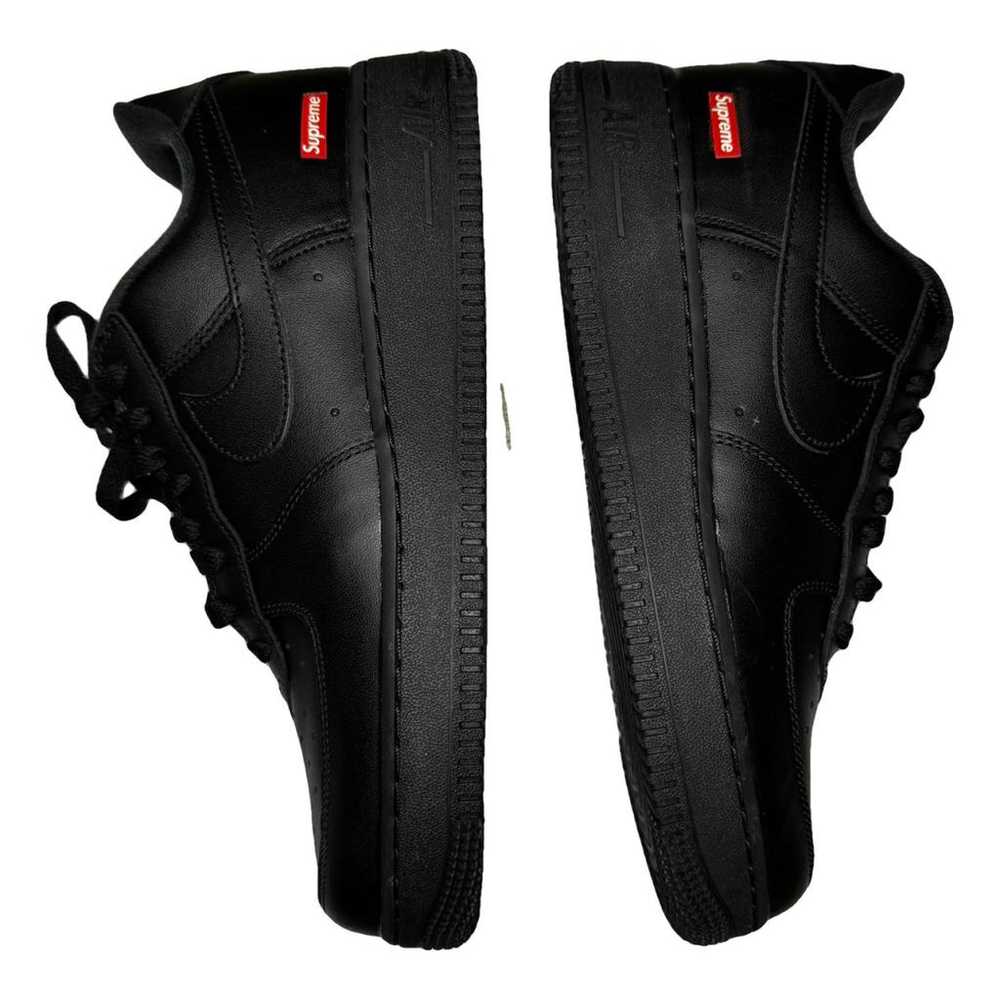 Nike x Supreme Air Force 1 leather low trainers - image 1