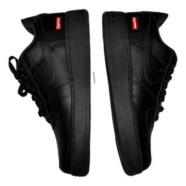 Nike x Supreme Air Force 1 leather low trainers - image 1