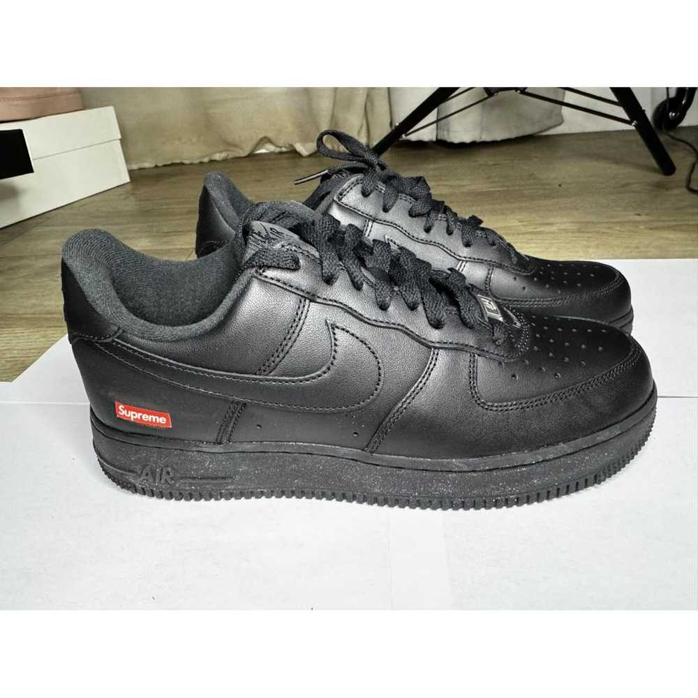 Nike x Supreme Air Force 1 leather low trainers - image 2