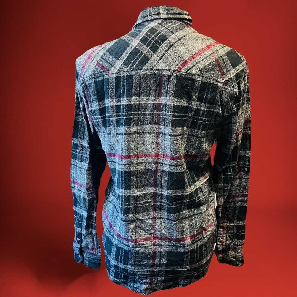 Other Super Soft Sexy Brushed Plaid Flannel Butto… - image 5