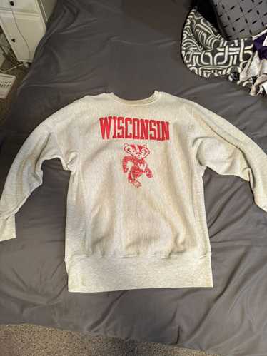 Champion Vintage Champion Wisconsin Badgers Crewne