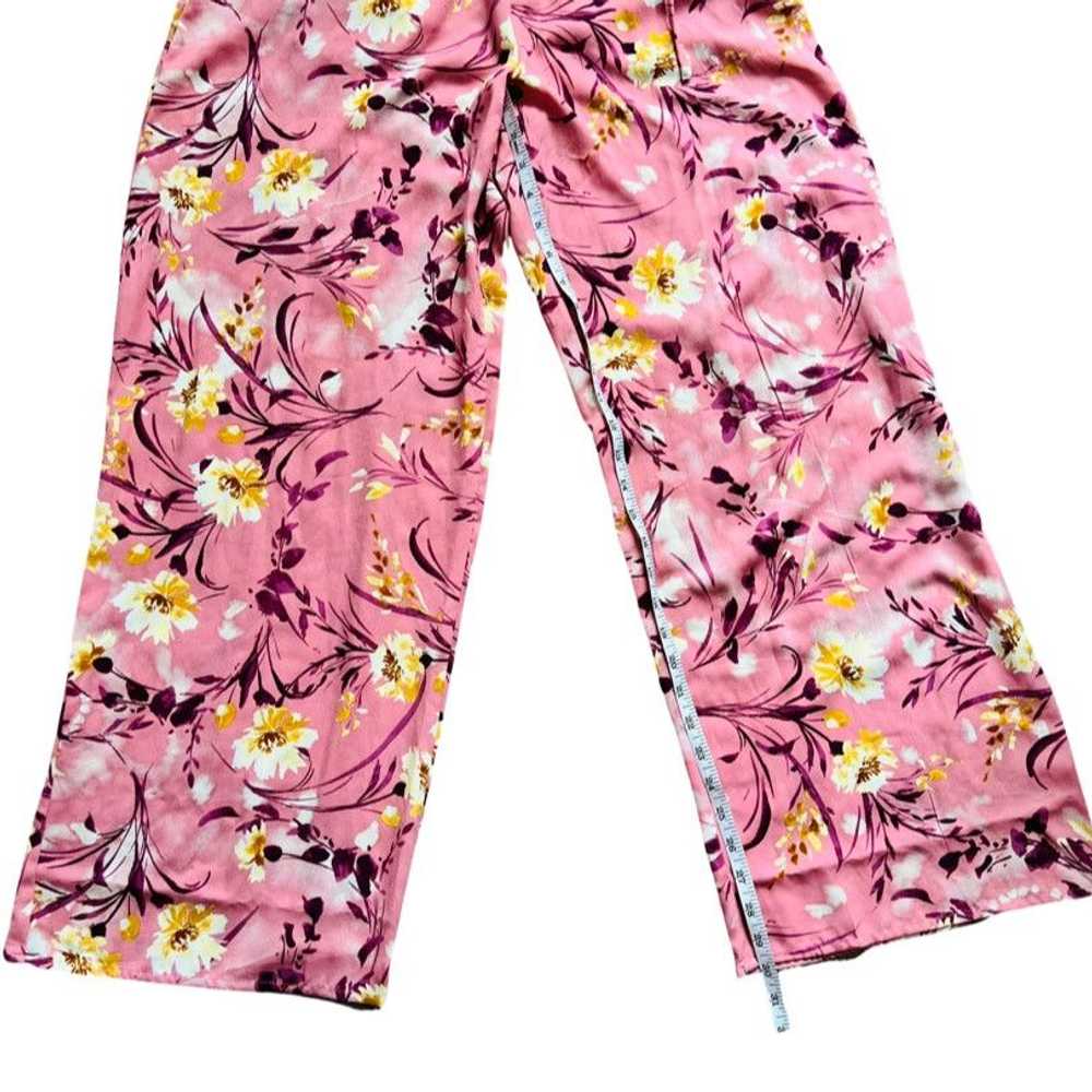 Other B.O.G Collective Pink Floral Flutter Sleeve… - image 6