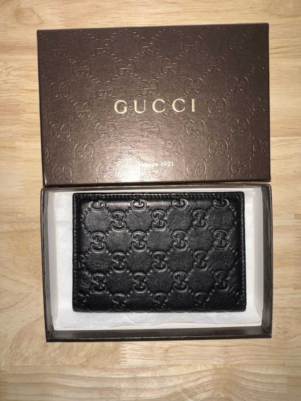 Gucci Gucci Passport Holder (Black) - image 8