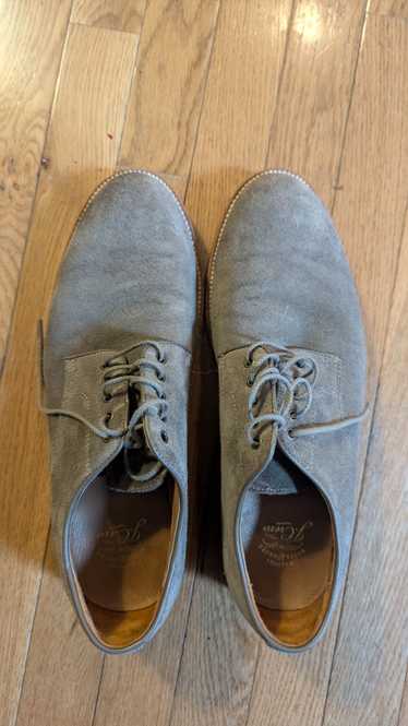 J.Crew Light Grey Suede Derbies