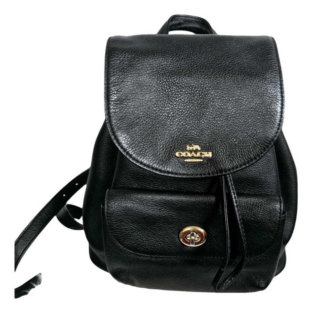 Coach Leather backpack - image 1