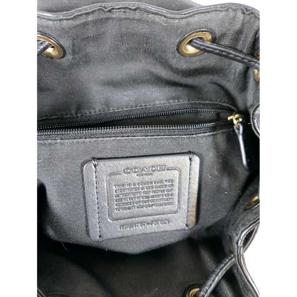 Coach Leather backpack - image 4