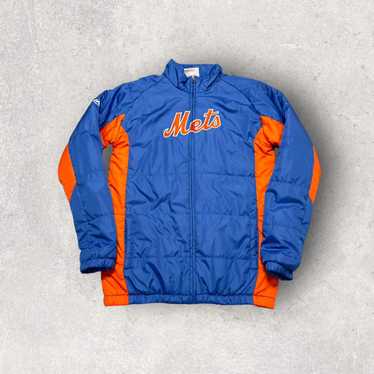 New York Mets Stitches Athletics Zip Up deals Track Jacket Embroidered Size Large