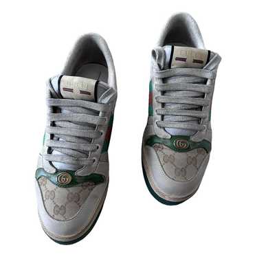 Gucci Screener leather low trainers - image 1