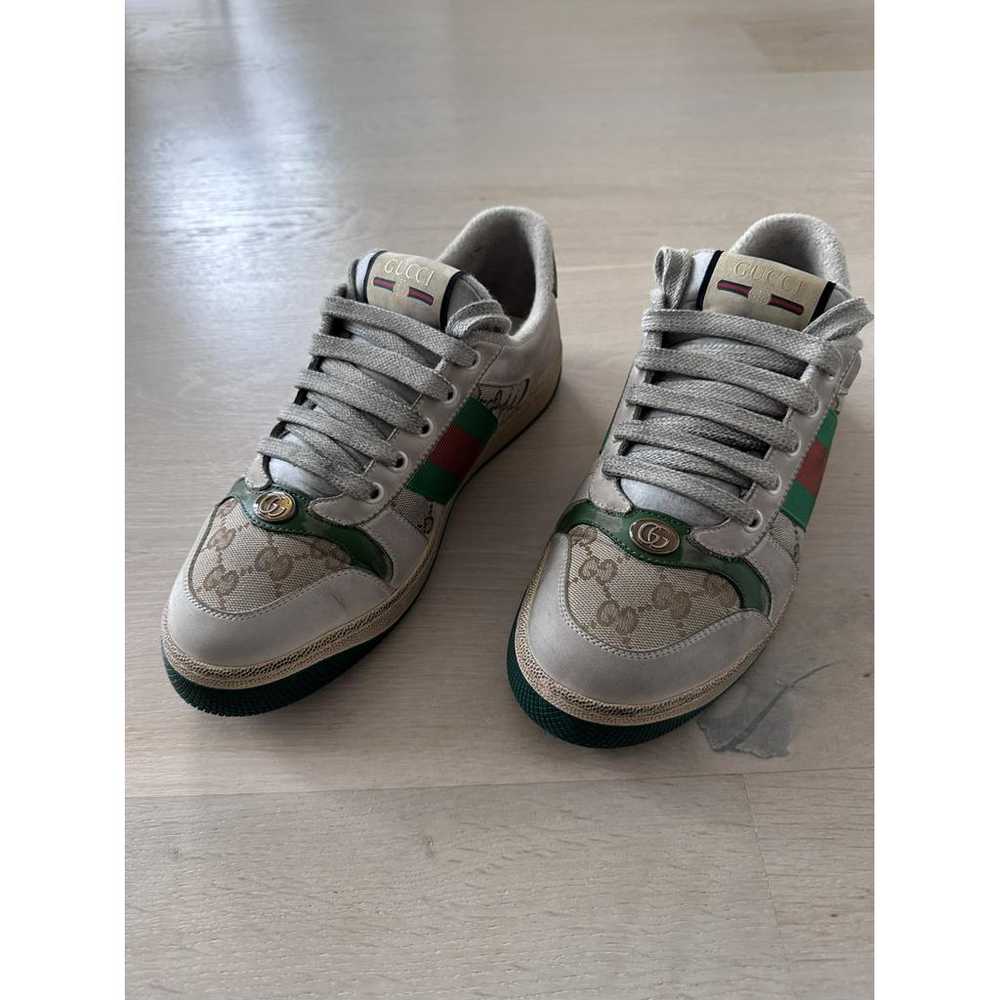 Gucci Screener leather low trainers - image 2