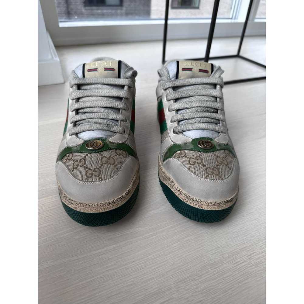 Gucci Screener leather low trainers - image 4