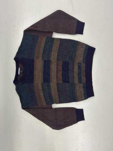 Designer Retro Geoffrey Beene Striped Sweater