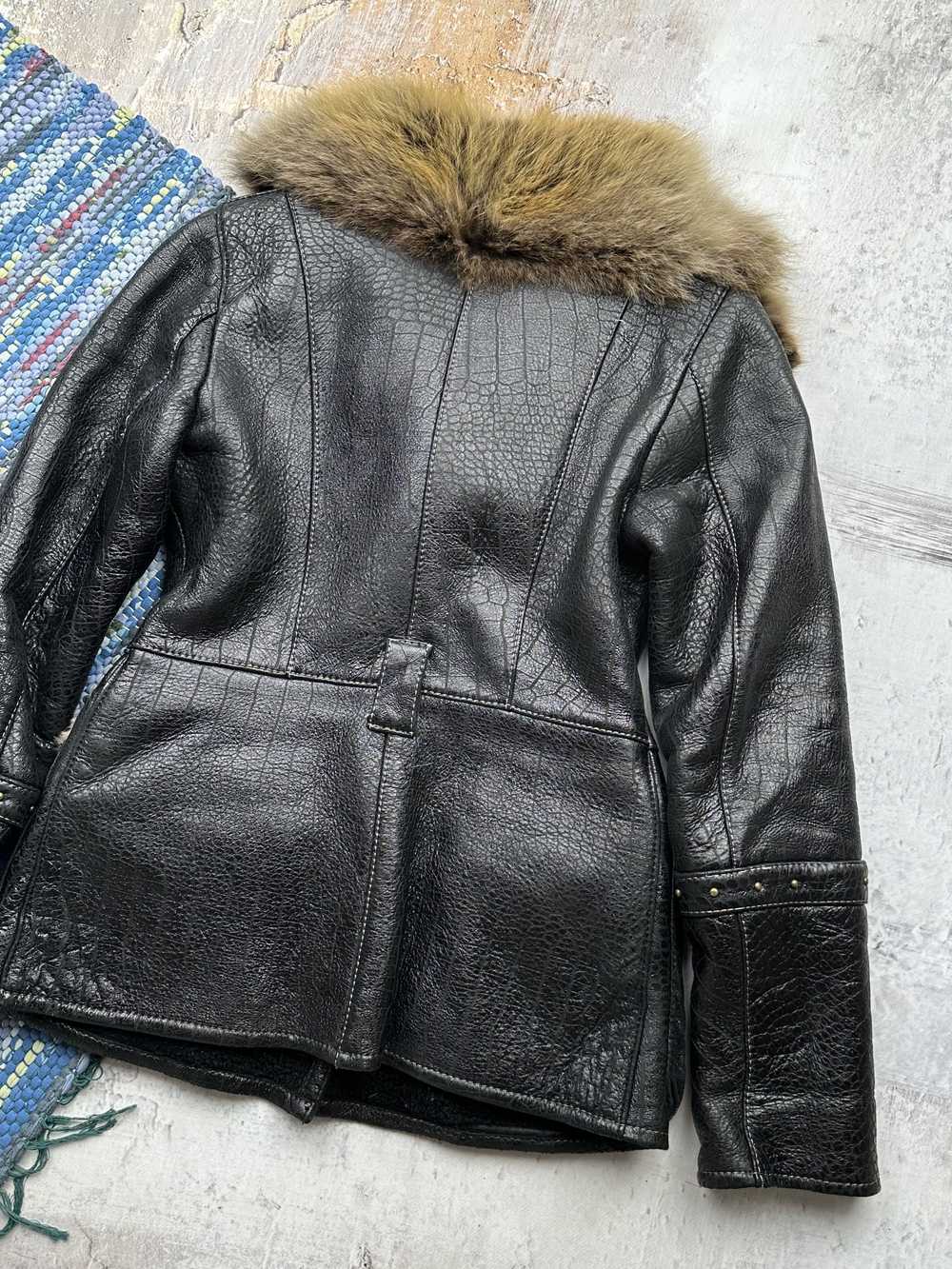 Mink Fur Coat × Sheepskin Coat × Vintage Vintage … - image 7