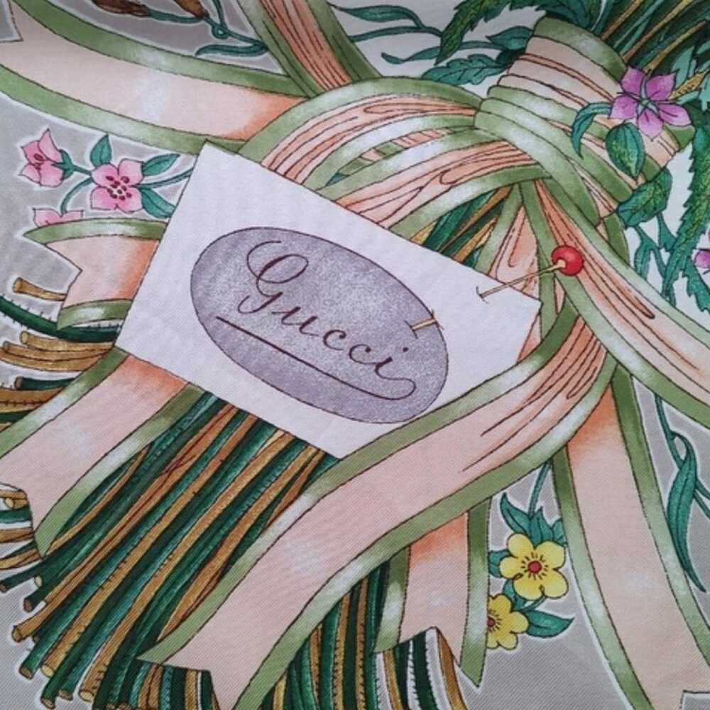 Gucci Silk scarf - image 3