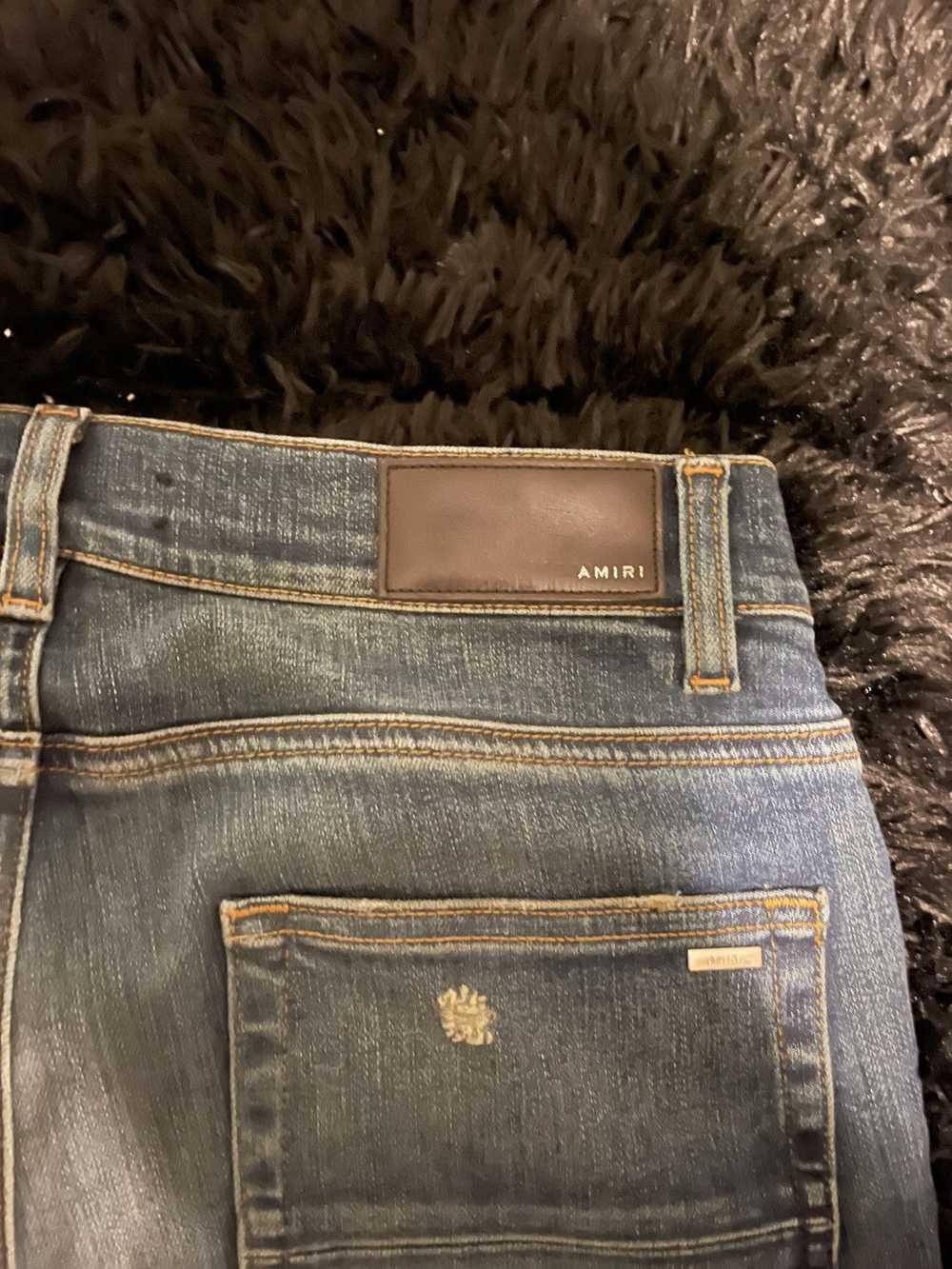 Amiri Amiri Dark Indigo Jeans - image 3