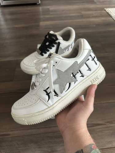 Bape RARE A Bathing Ape Bapestas “3M Spellout” Lim