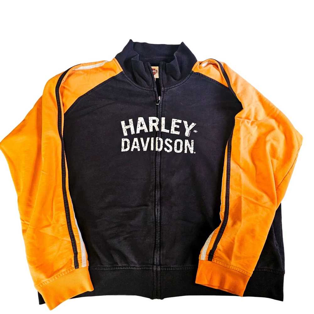 Harley Davidson Vintage Y2K Harley Davidson Black… - image 1