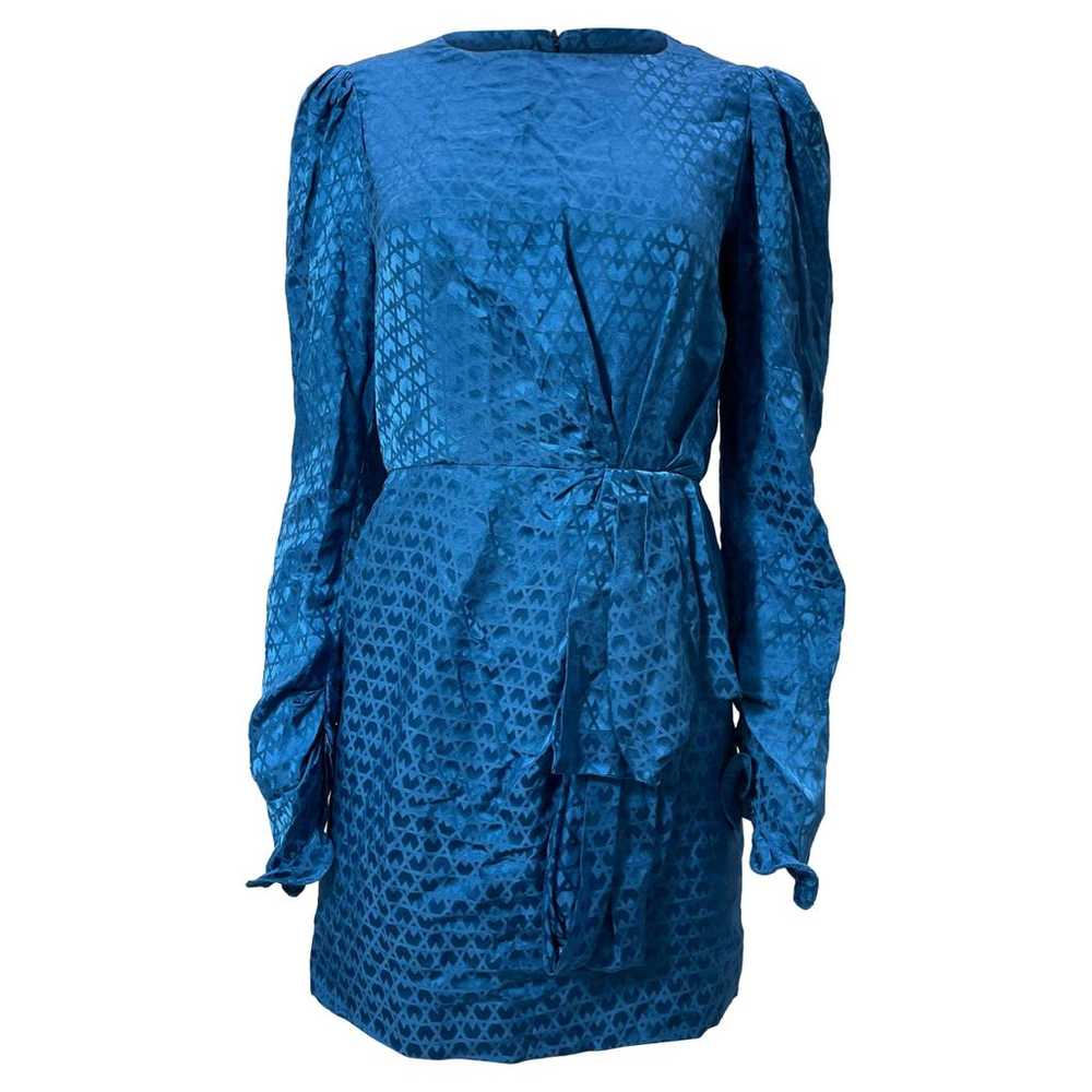 Saloni Silk mini dress - image 1