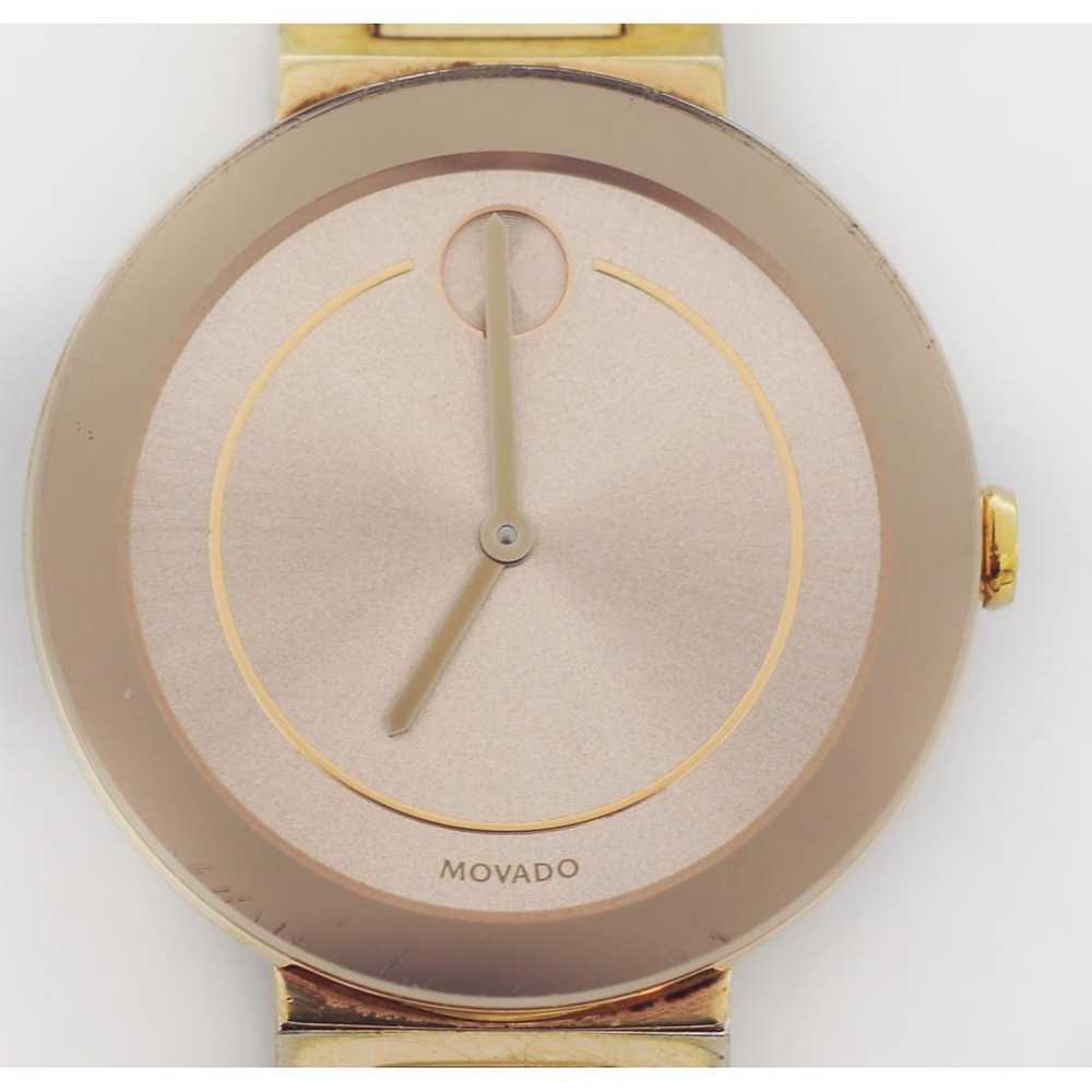 Movado Pink gold watch - image 3