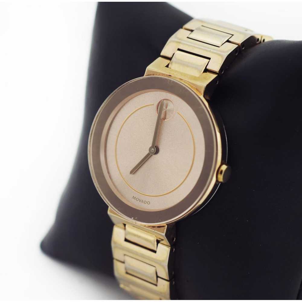 Movado Pink gold watch - image 5